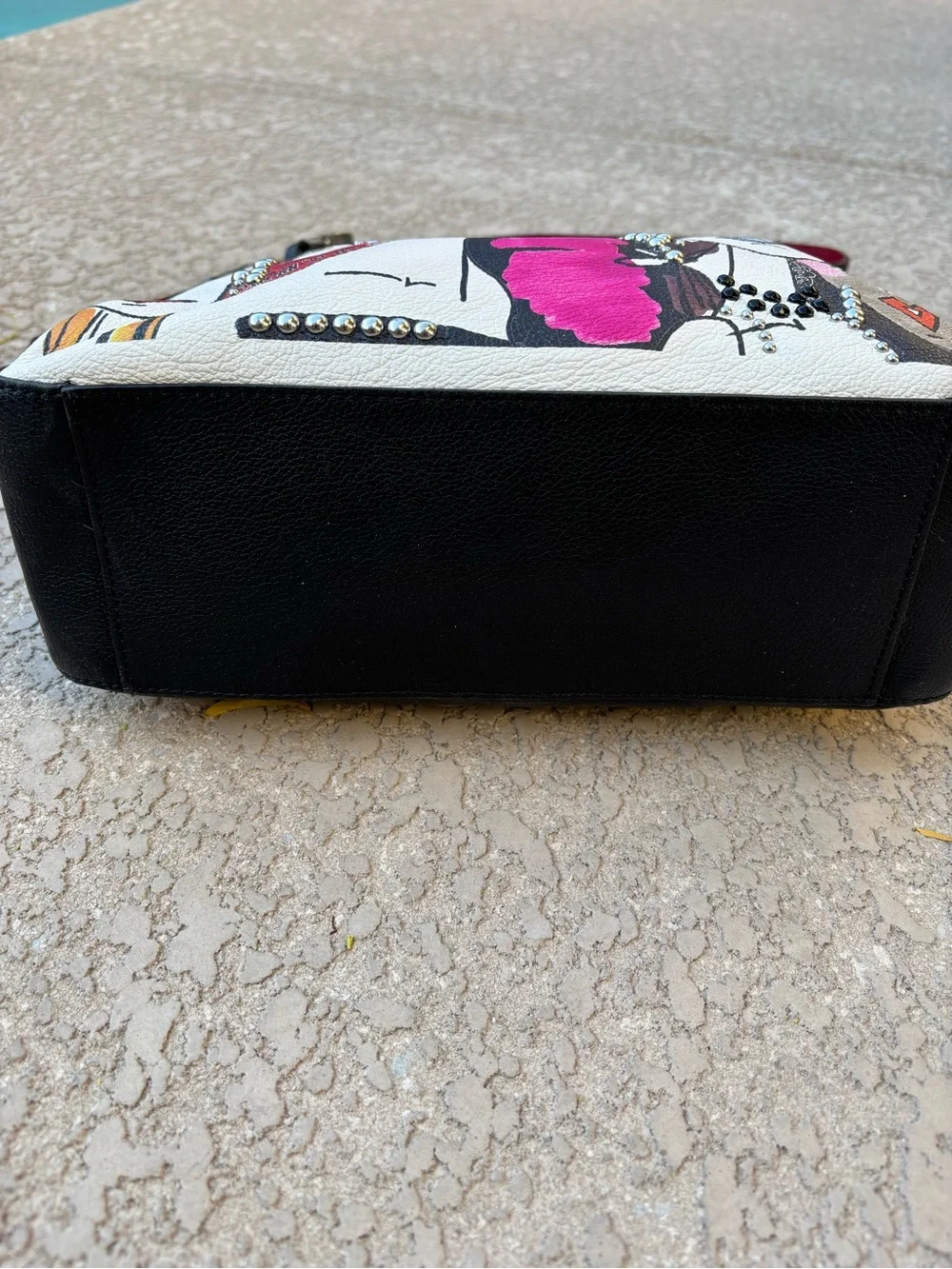 Brighton Downtown Girls Hobo Bag Tom Clancy Fashionista Leather Pop Art Rare